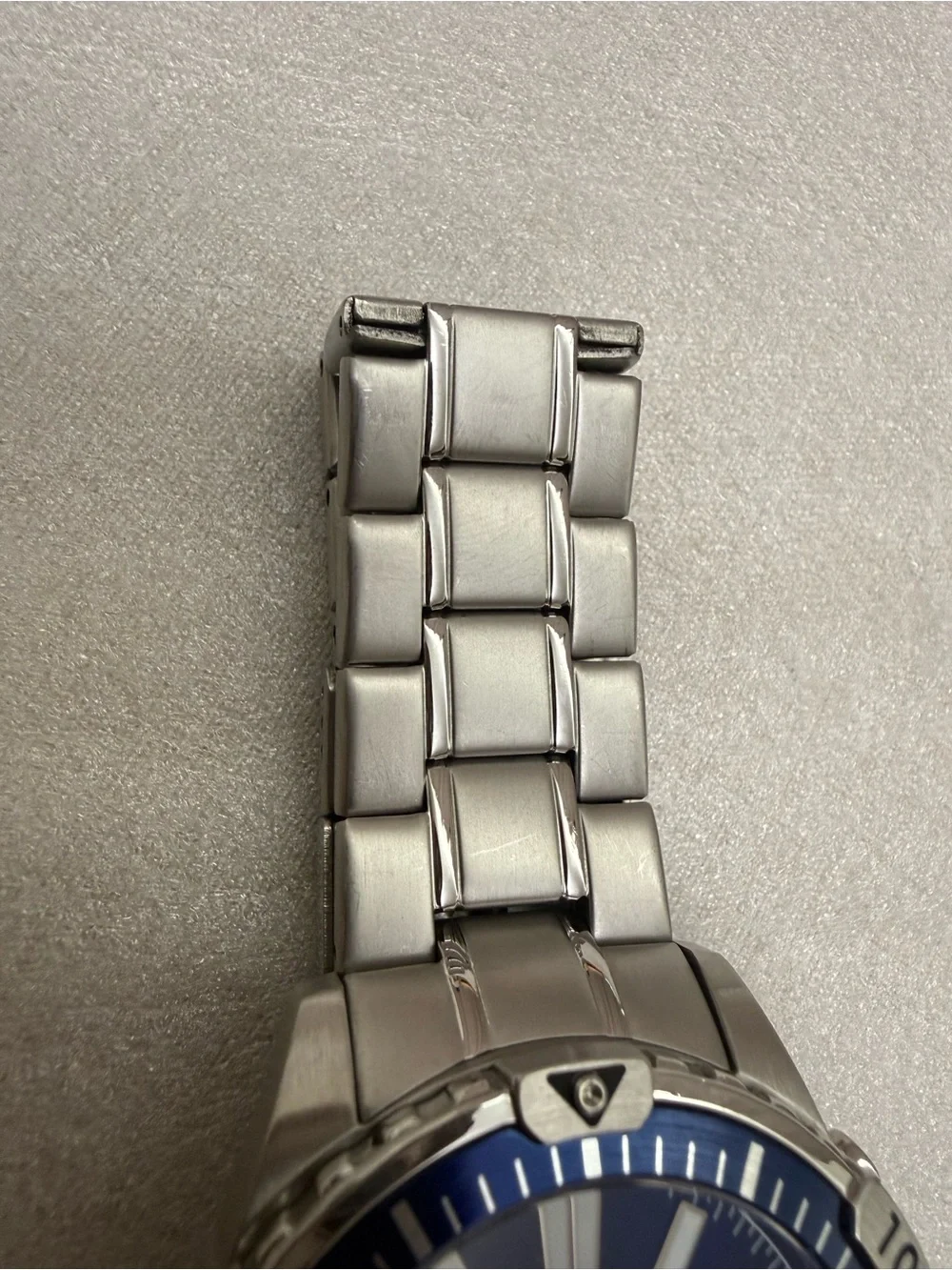 Fossil Garrett Chronograph Stainless Steel Blue Dial Men's Watch FS5623